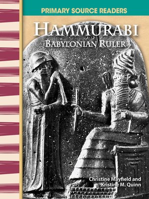 cover image of Hammurabi: Babylonian Ruler